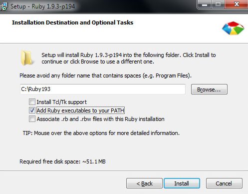 Ruby Installation