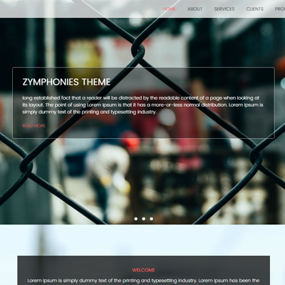 Drupal8 Parallax Theme