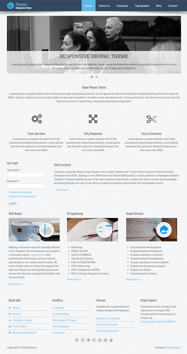 Phoenix Responsive Theme