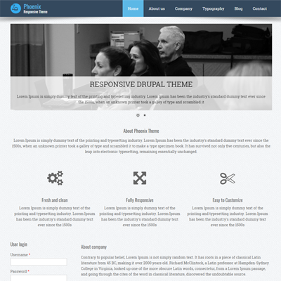 Phoenix Responsive Theme