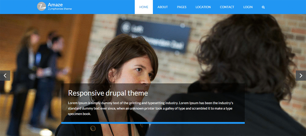 Amaze Responsive Theme